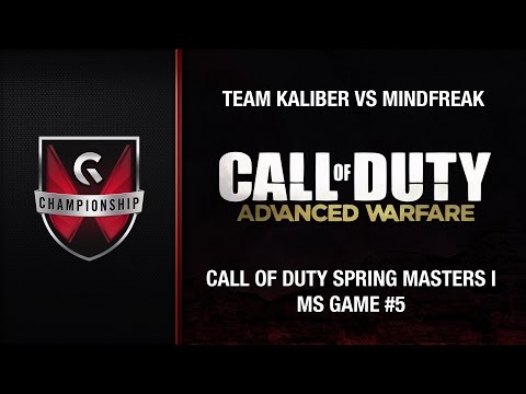 Team Kaliber vs Mindfreak - GC's 2015 Call of Duty Spring Masters I (MS Game #5)