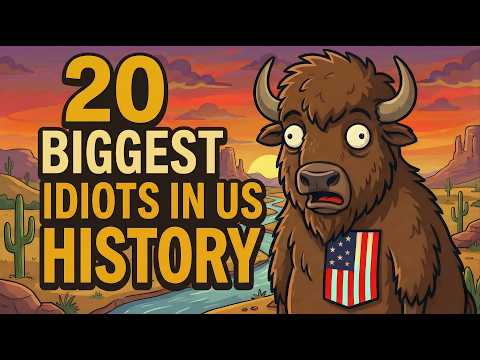 20 BIGGEST Idiots In U.S. History Your School Forced You To Memorize As Heroes