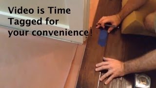 How to install wood flooring - Doorways, Room transitions and floor vents