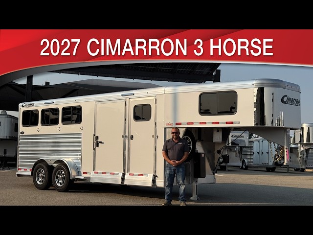 Preview image of 2027 Cimarron Norstar 3 Horse Gooseneck  With Separate Tack And Dressing Room youtube video