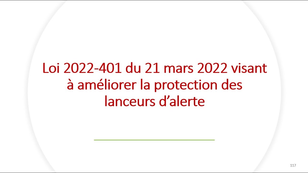 Replay réunion actualité Mai 2022 - Lanceurs d'alerte