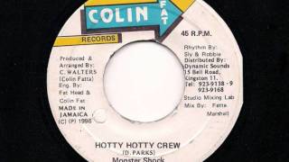MONSTER SHOCK - Hotty Hotty Crew - JA Colin Fat 7&quot; 1996