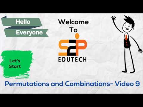 Permutations and Combinations - 9