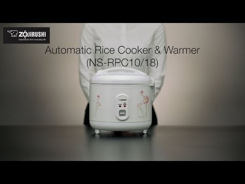Zojirushi NS-RPC10FJ Rice Cooker and Warmer (1.0-Liter, Tulip)