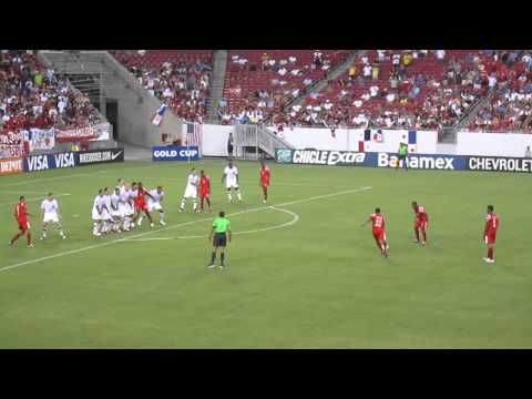 2011 Gold Cup Panama Goal against USA