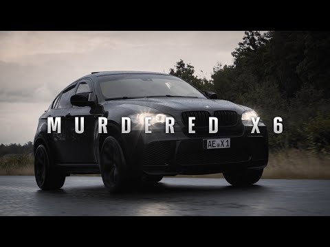 BLACKED OUT BMW X6 | 4K