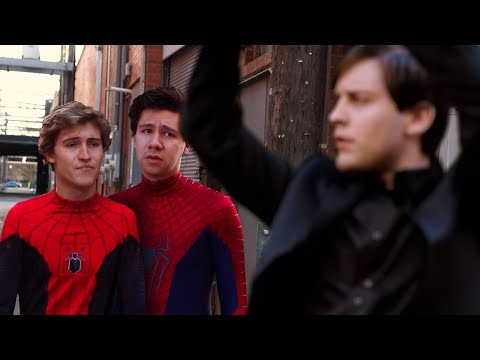 How Tobey and Andrew should've entered SPIDER-MAN: NO WAY HOME ***PARODY*** [RE-UPLOAD]