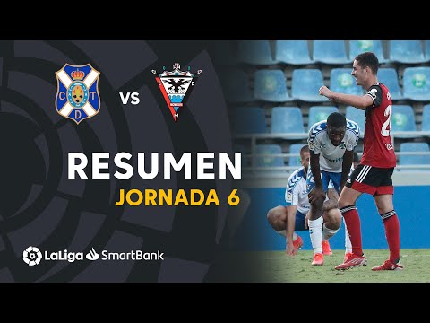 Resumen de CD Tenerife vs CD Mirandés (1-2)