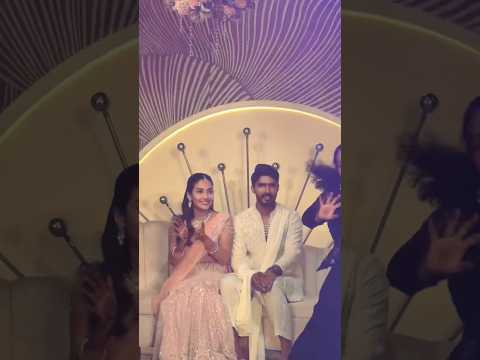 ഗ്ലാമി ഗംഗയുടെ സന്തോഷം കണ്ടോ #glamyganga #wedding #marriage #reception glamy ganga wedding reception