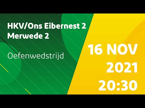 HKV/Ons Eibernest 2 - Merwede 2