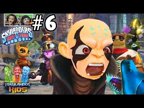 Lets Play Skylanders Trap Team: Chapter 6 - Rainfish Riviera w/ Brawlrus, Maskermind, B&C (Face Cam)