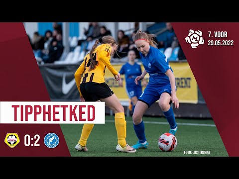 NML 7. voor: Põlva FC Lootos - Tartu JK Tammeka 0:2 (29.05.2022)