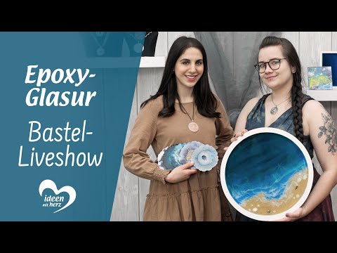 Get creative with epoxy glaze - Crafting live show from February 22, 2021