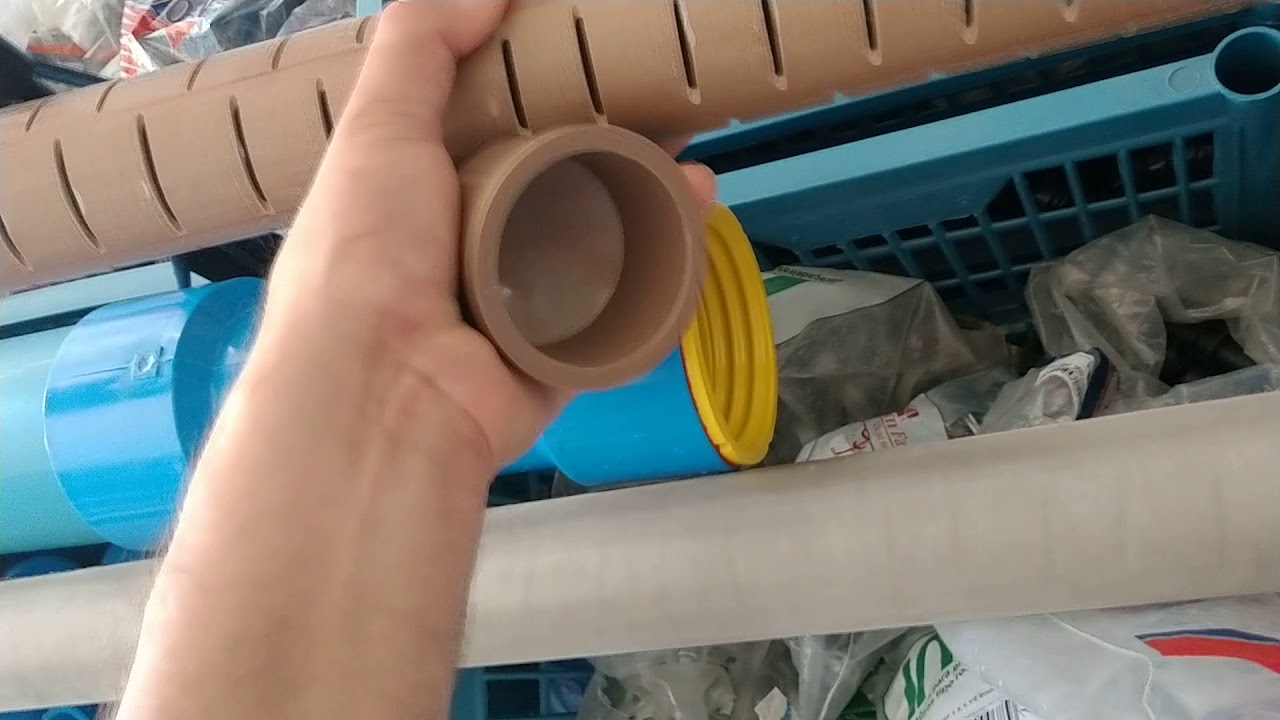 Detalhes Filtro caseiro Gil Irrigações