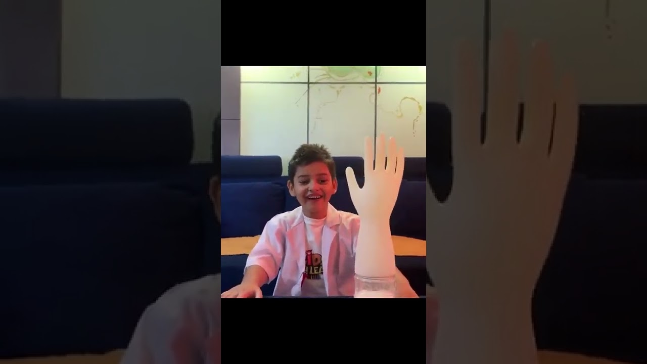 Quick Science experiment for kids