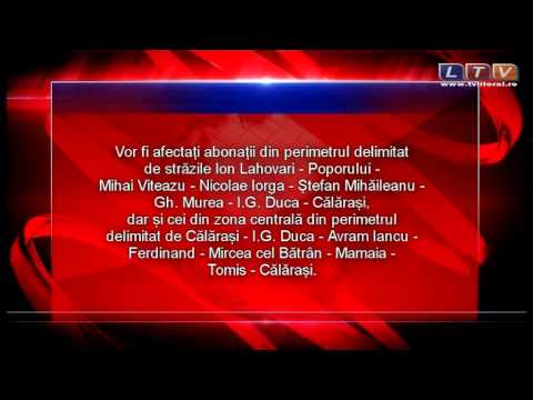 SC RAJA SA va întrerupe furnizarea apei potabile două nopți in Constanța - Litoral TV