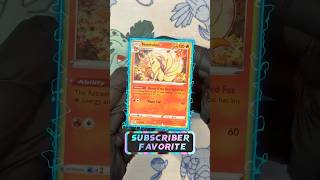 Cleaning This Ninetales Pokémon Card For A Subscriber