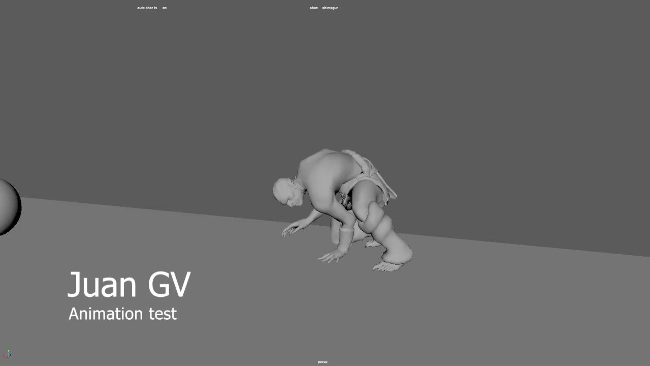 Locomotion test animation