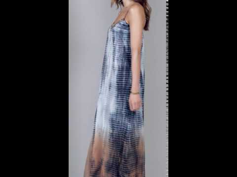 Studio - Be You Embellished Tie Dye Maxi Dress