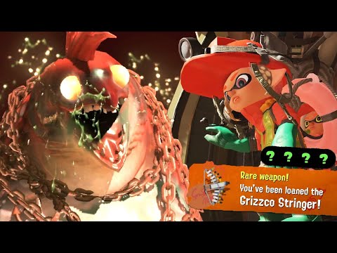60 Minutes Splatoon 3 Salmon Run - Grizzco Stringer Gameplay