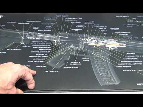 TekMat Cutaway Ultra Premium  AR-15 Gun Cleaning Mat