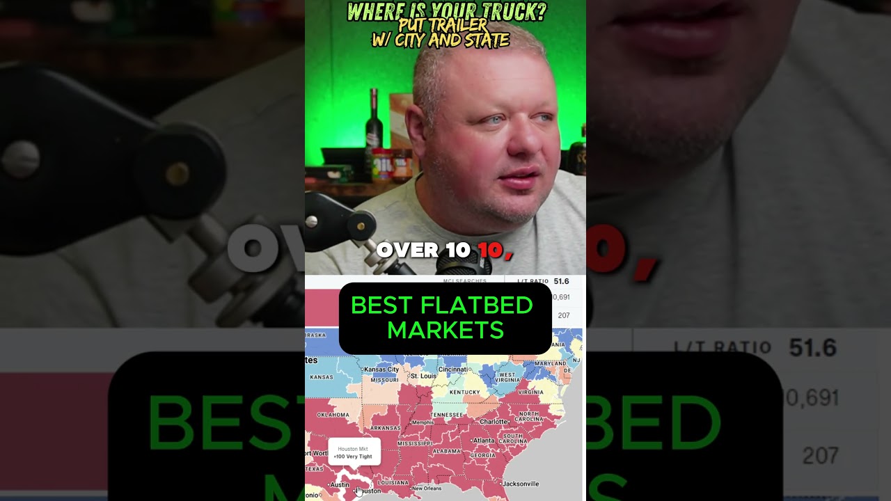 🔥 Hottest Flatbed Markets Right Now | Trucking Update 2025