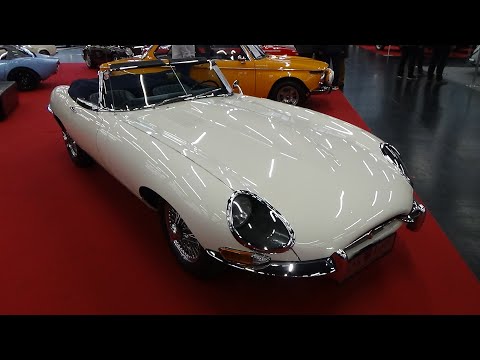 1966 Jaguar E-Type S1 4.2 OTS - Exterior and Interior - Classic Expo Salzburg 2023