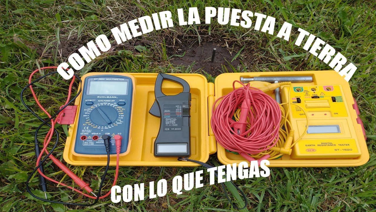 SE PUEDE MEDIR LA PUESTA A TIERRA CON UN MULTÍMETRO?