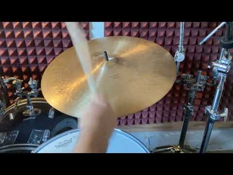 Used Paiste Black Label 2002 Heavy 20" Ride 2620g w/ video demo of actual cymbal for sale image 4
