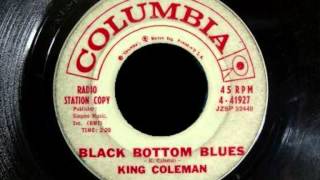 KING COLEMAN - Black Bottom Blues