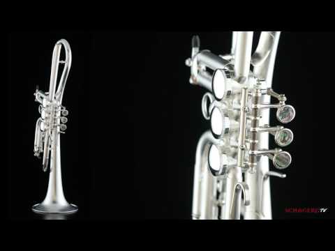 Schagerl - Gansch Horn  - "scratched silver" finish