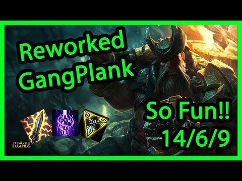 The New New GangPlank Top (Gangplanks second rework) - League of Legends Full Game Coommentary