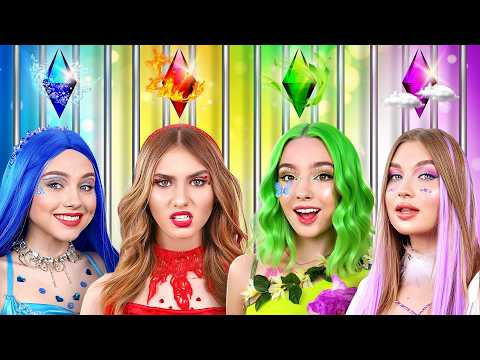 Tűz, Víz, Levegő és Föld Lánya a börtönben! Négy elem letartóztatva