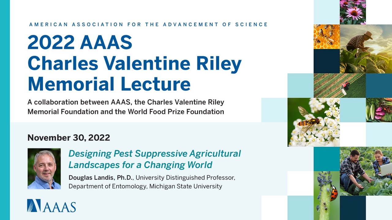2022 AAAS Charles Valentine Riley Memorial Lecture with Dr. Douglas Landis