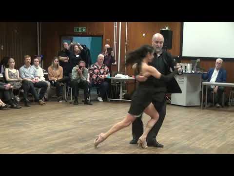 NIck Jones y Diana Cruz Tango Perform 1 Wales festival 2022