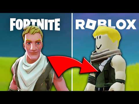 Fortnite เบียว Roblox จนเกมพัง | เกมที่สูญเสียตัวตน