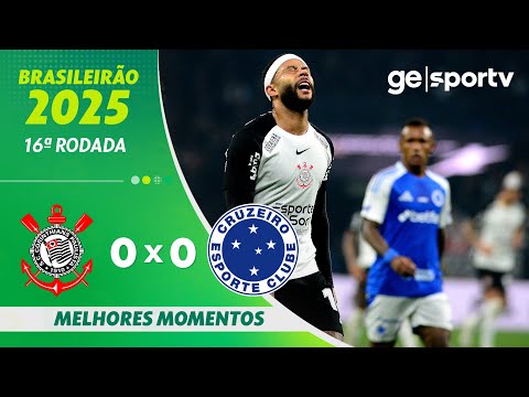 Gols e lances de Corinthians x Cruzeiro