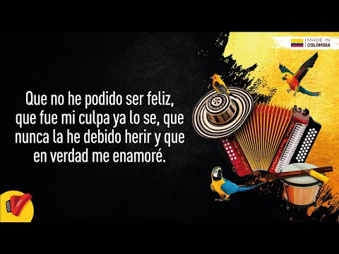 No He Podido Ser Feliz, Los Gigantes Del Vallenato, Video Letra - Sentir Vallenato