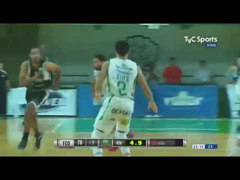 Atenas venció a Ferro con este triplazo de Donald Sims en los últimos segundos