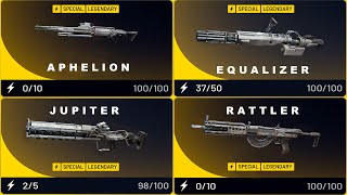 How Good Are The LEGENDARY WEAPONS in ARC Raiders... (Aphelion, Jupiter & Equalizer)
