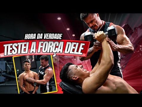 TESTEI A FORÇA DO MINI RAMON