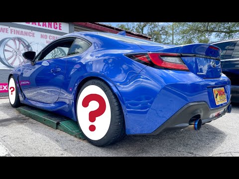 PERFECT WHEELS FOR MY 2022 BRZ!