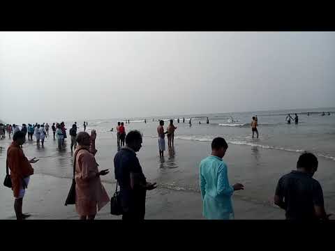 Sahajayoga ganapatipule seminar 2019 sea shore and footsoaking
