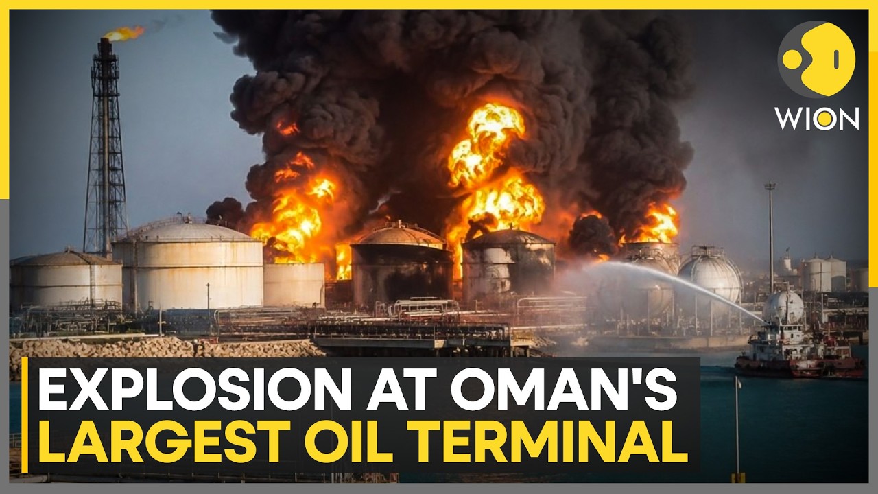 Oman Oil Terminal Attack: Suspected Drone Strike Hits Oman Oil Terminal at Mina Al Fahal | WION
