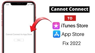 Fix cannot connect to App Store!Cannot connect to iTunes Store.