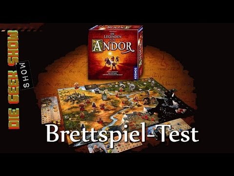 DIE LEGENDEN VON ANDOR Brettspiel vorgestellt | SPIEL'13 (Spieletest)