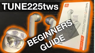 Video thumbnail for How to use JBL TUNE225tws earbuds (Beginners Guide) by MegaSafetyFirst