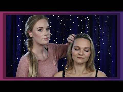 ASMR HEAD/SCALP MASSAGE ♦ HAIR PLAY ♦ MAKE-UP BRUSH