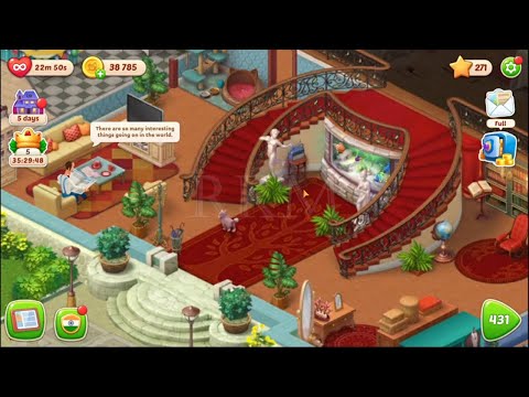 HomeScapes House Renovation - Completed The Level 431 | Puzzle Game