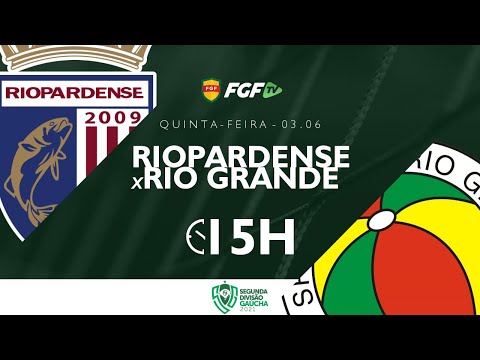 FGFTV - Riopardense x Rio Grande - Segunda Divisão Gaúcha - 03/06/2021